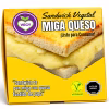 Sándwich vegetal Miga Queso de Vegy en pan de miga, listo para consumir